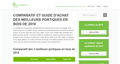 Desktop Screenshot of portiquebois.info